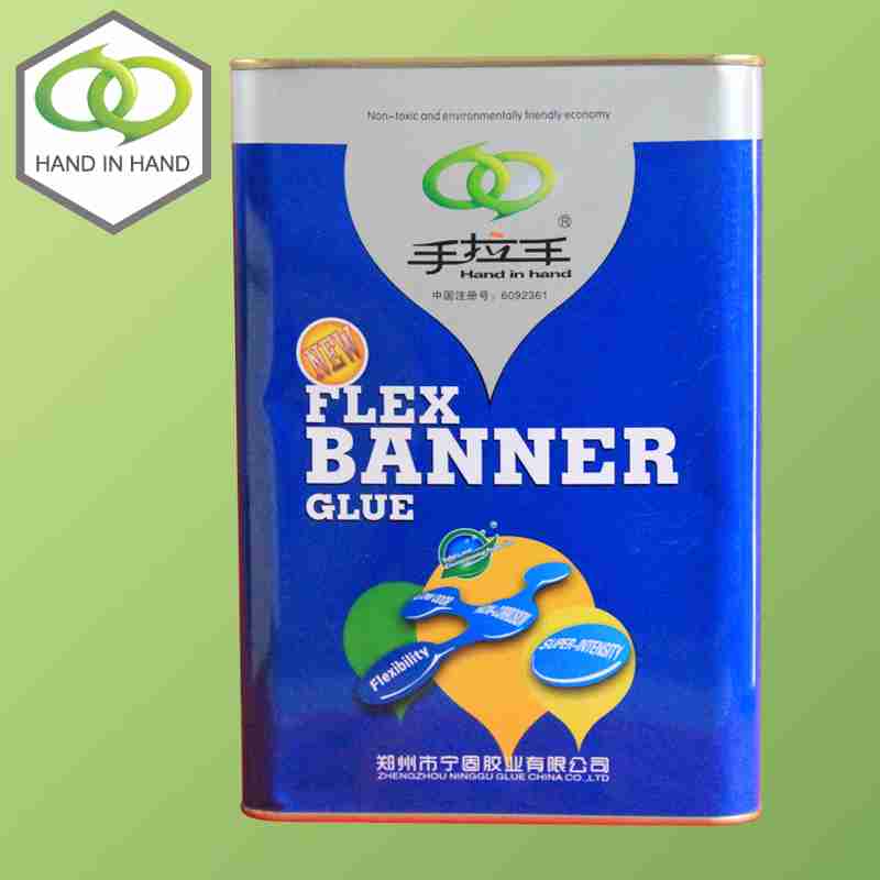 flex banner glue