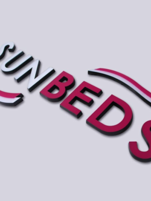 3D Plastic Acrylic Letters