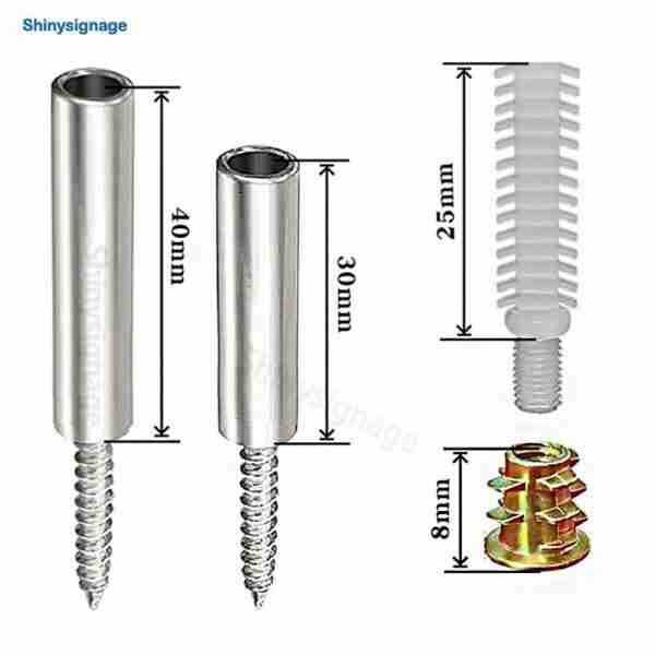 Suspended Installation Thread Support Leg For Sign Making Machine