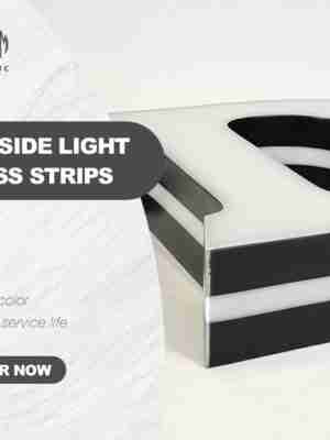 Double Sided ABS 3D Pass Light Adhesive Sign Supply