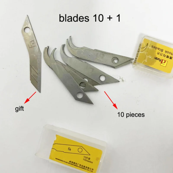 Hk02 Acrylic Hook Knife Tips Mouth
