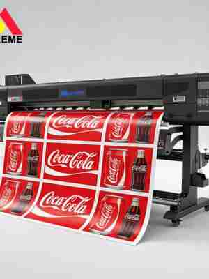 Industrial Digital ECO Solvent Printer With