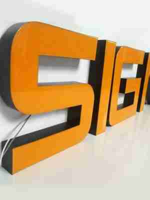 Epoxy Resin Channel Letters