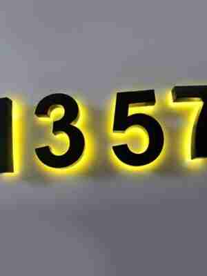 LED Backlit Letters